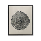 Hand-Drawn Oak Framed Canvas Print Gallery Image 8
