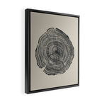 Hand-Drawn Oak Framed Canvas Print Gallery Image 2