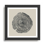 Hand-Drawn Oak Framed Art Print Gallery Image 1