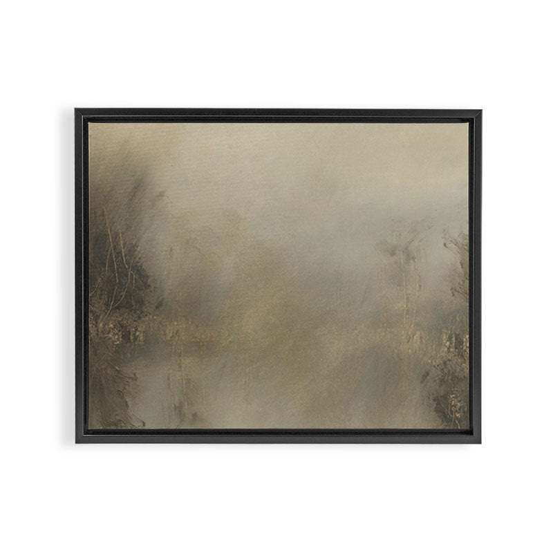 Hazy Marsh Framed Canvas Print Gallery Image 3