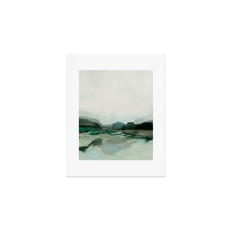 Highland Landscape Art Print Gallery Image 1