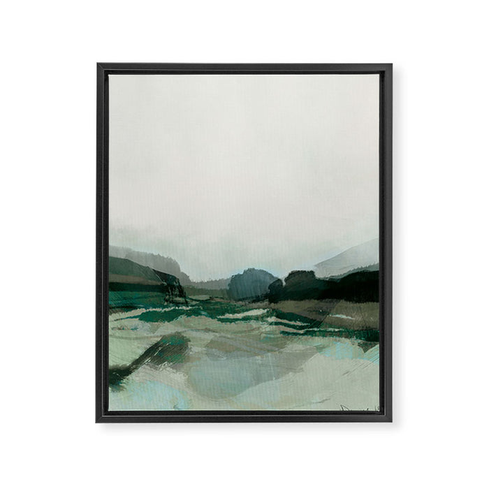 Highland Landscape Framed Canvas Print Gallery Image 1