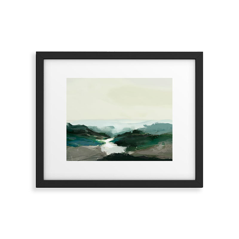 Highland View Framed Art Print Gallery Image 5