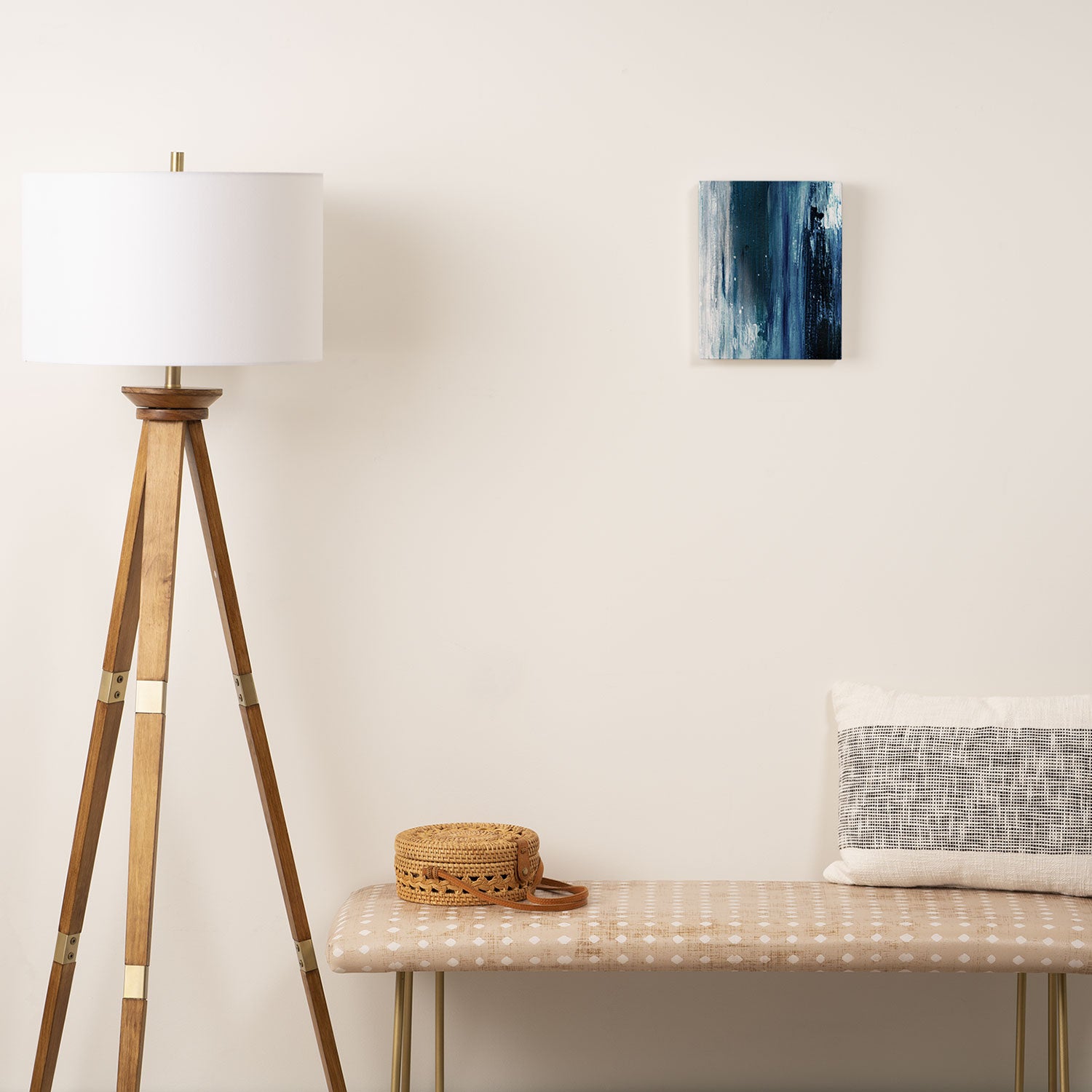 Indigo 1 Canvas Print Gallery Image 2