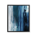 Indigo 1 Framed Canvas Print Gallery Image 8