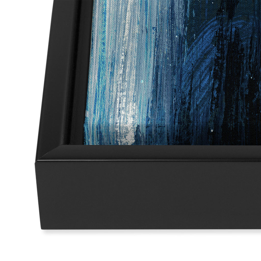 Indigo 2 Framed Canvas Print Gallery Image 3