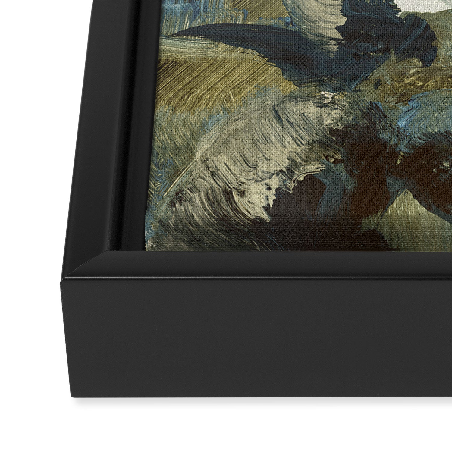 Italian View Framed Canvas Print Gallery Image 3