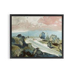 Italian View Framed Canvas Print Gallery Image 6