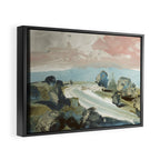Italian View Framed Canvas Print Gallery Image 2