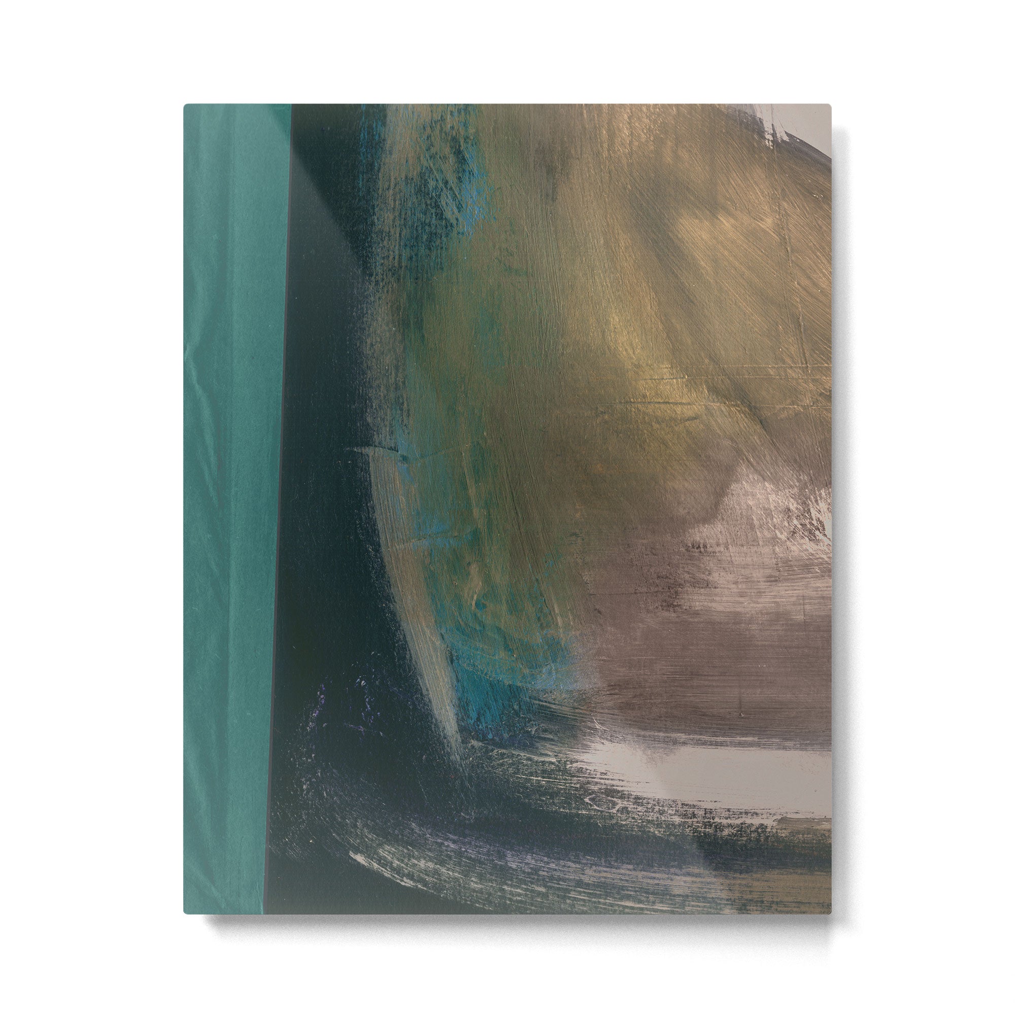 Jade Abstract Metal Print Gallery Image 4