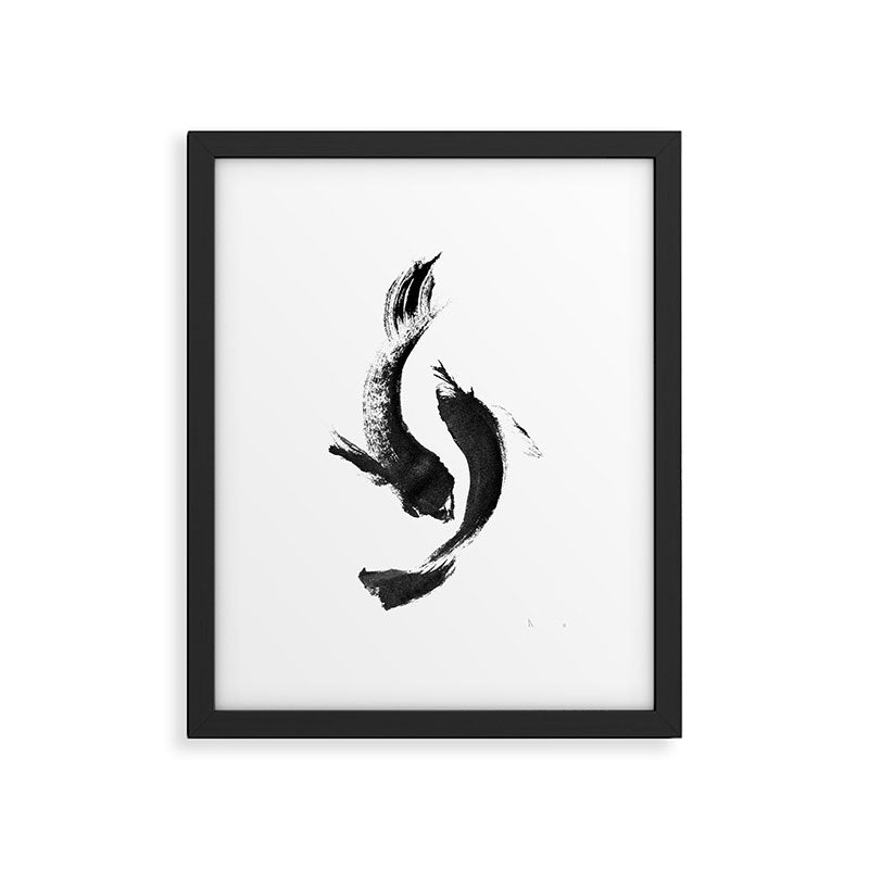 Koi Framed Art Print Gallery Image 4