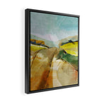 Landscape Spring Walk Framed Canvas Print Gallery Image 2