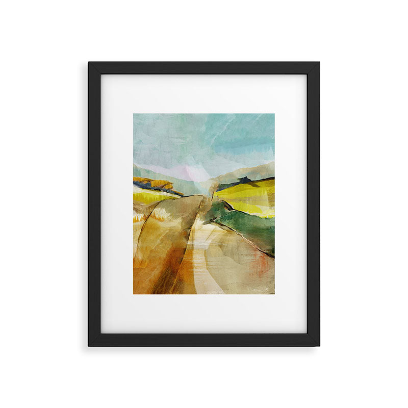 Landscape Spring Walk Framed Art Print Gallery Image 5