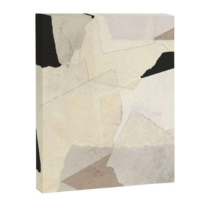 Layered Abstract Canvas Print Gallery Image 1