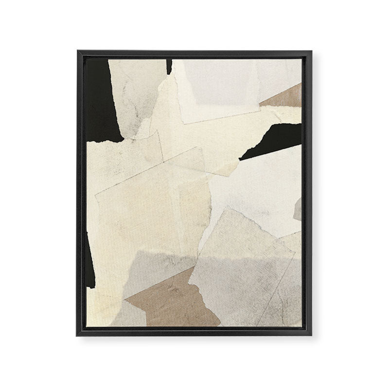 Layered Abstract Framed Canvas Print Gallery Image 6