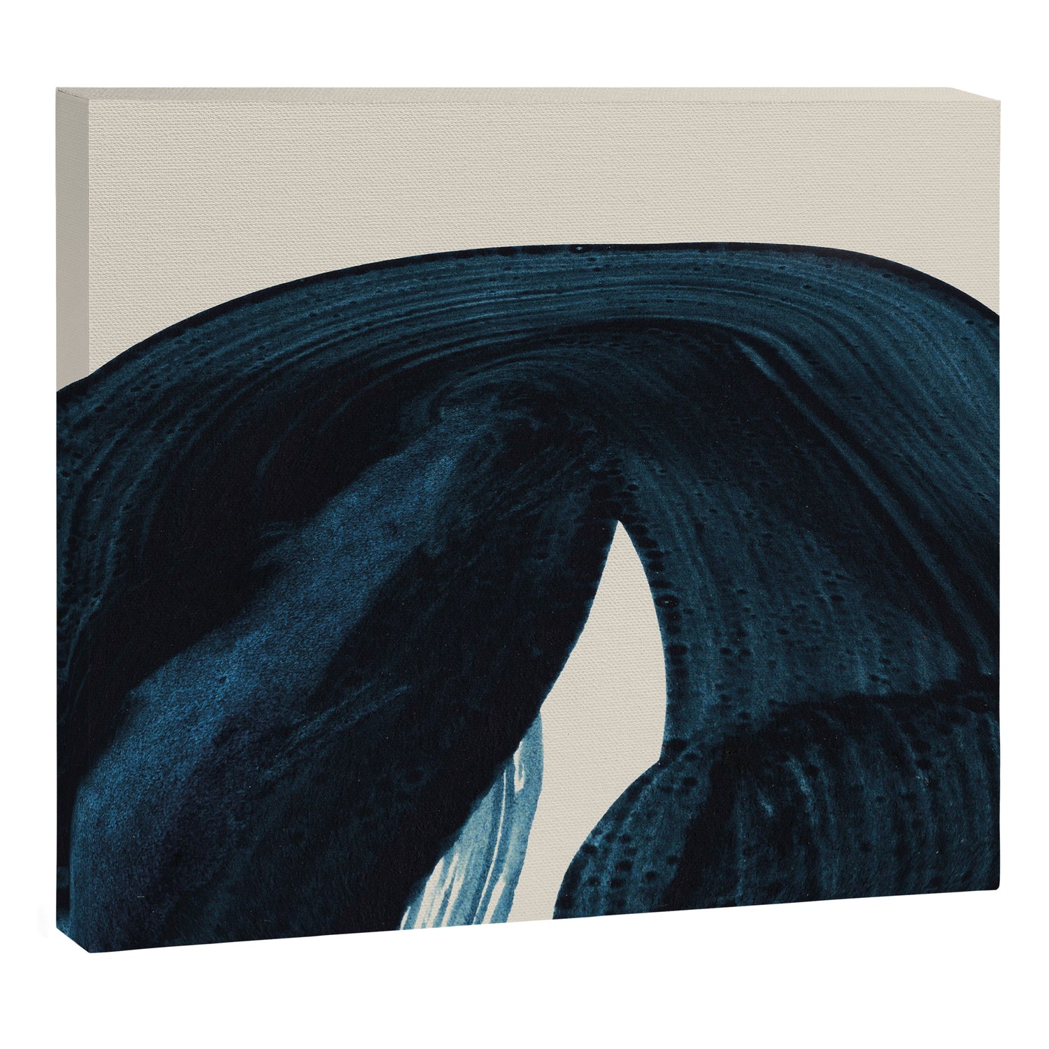 Lux Blue Canvas Print Gallery Image 3