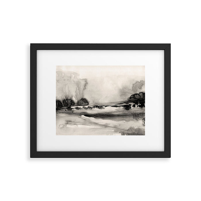 Meadow View Framed Art Print Gallery Image 1