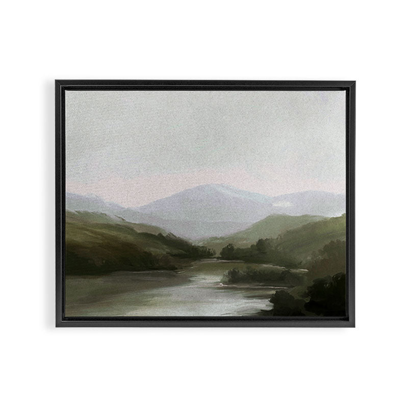 Meander Framed Canvas Print Gallery Image 12