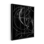 Minimal 10 Framed Canvas Print Gallery Image 2