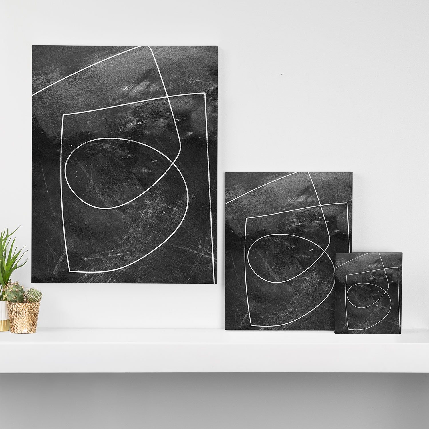Minimal 9 Canvas Print Gallery Image 3