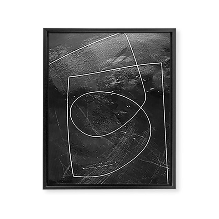 Minimal 9 Framed Canvas Print Gallery Image 1