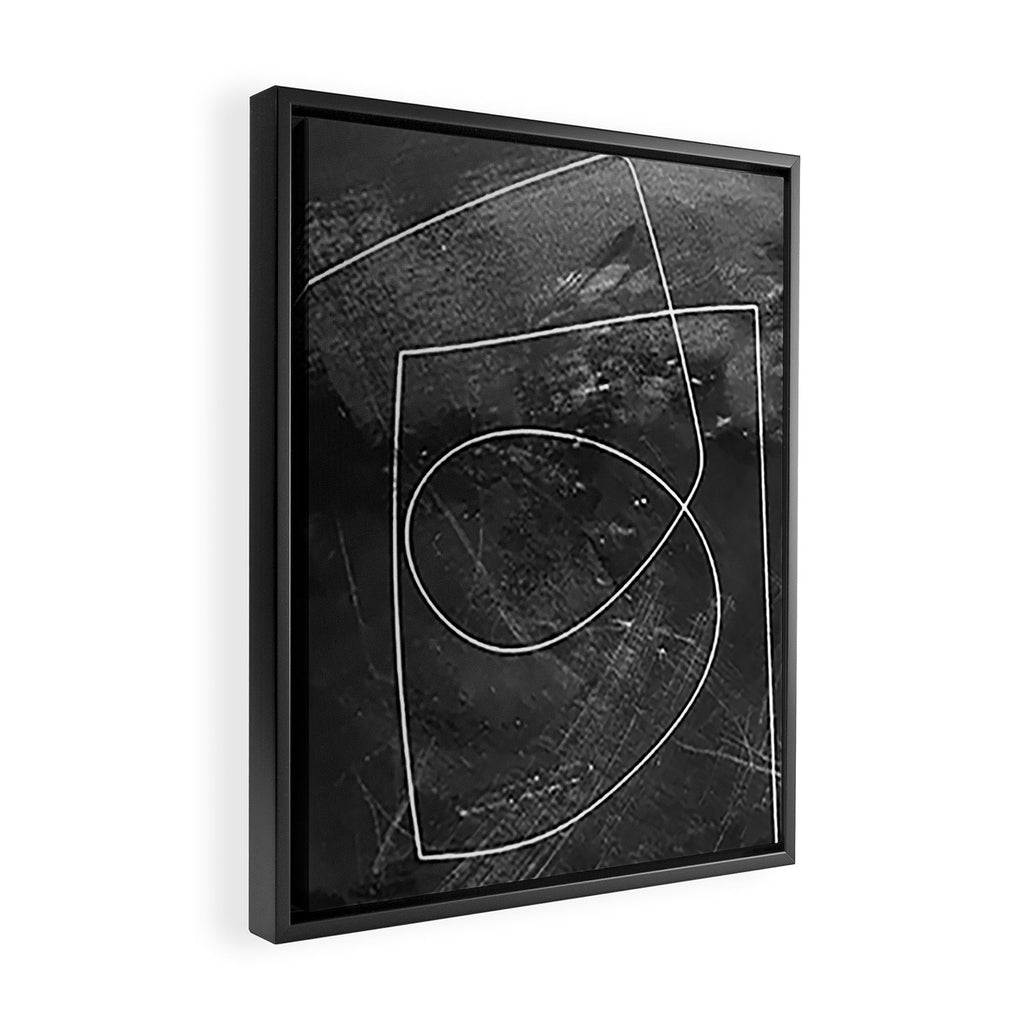 Minimal 9 Framed Canvas Print Gallery Image 2