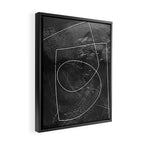 Minimal 9 Framed Canvas Print Gallery Image 2