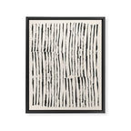 Minimal Marks Framed Canvas Print Gallery Image 6