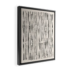 Minimal Marks Framed Canvas Print Gallery Image 2