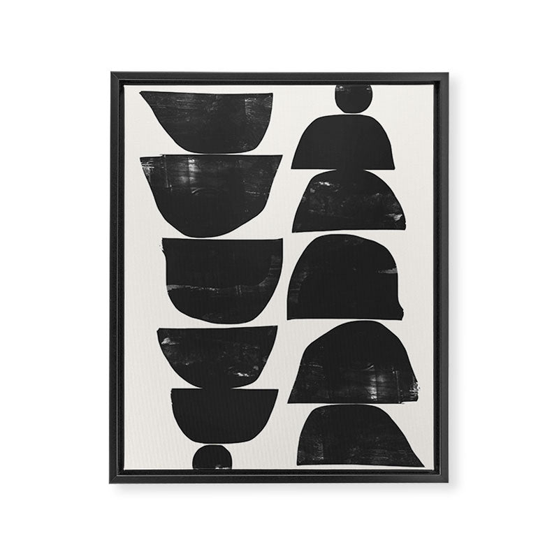Minimal Plant Framed Canvas Print Gallery Image 6
