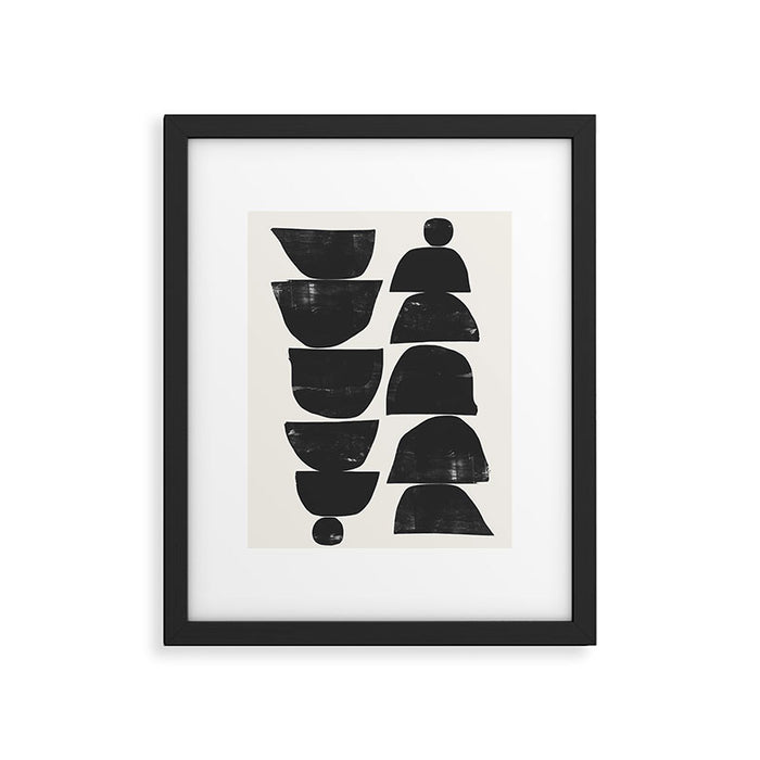 Minimal Plant Framed Art Print Gallery Image 1