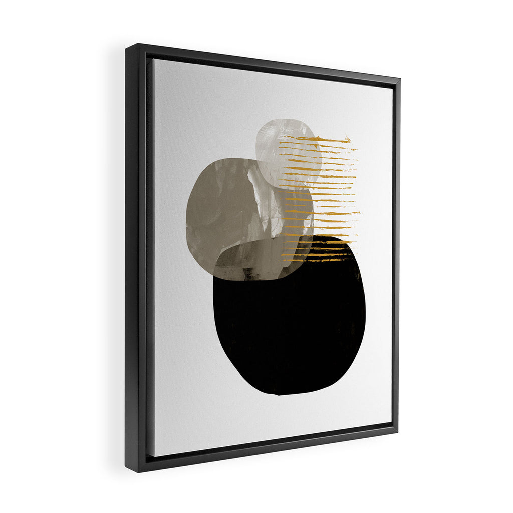 Minimal Tone Framed Canvas Print Gallery Image 2