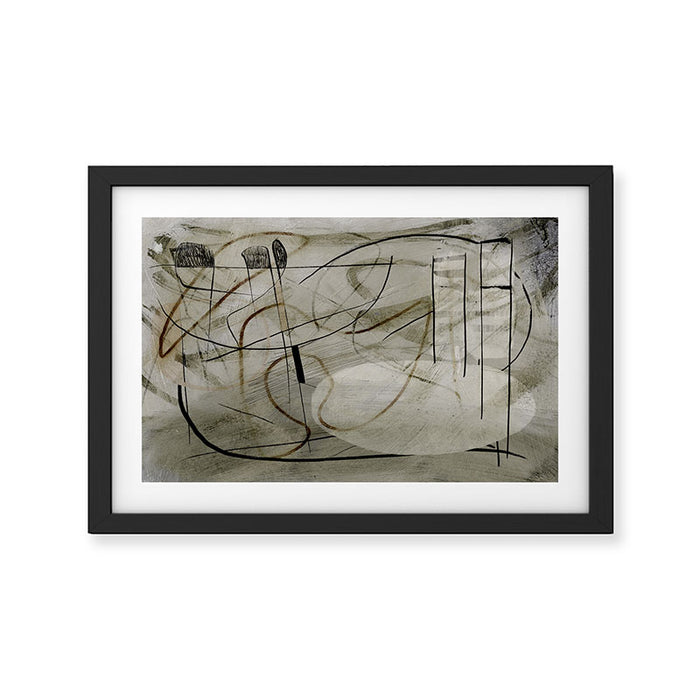 Mixed Media Abstract Framed Art Print Gallery Image 1