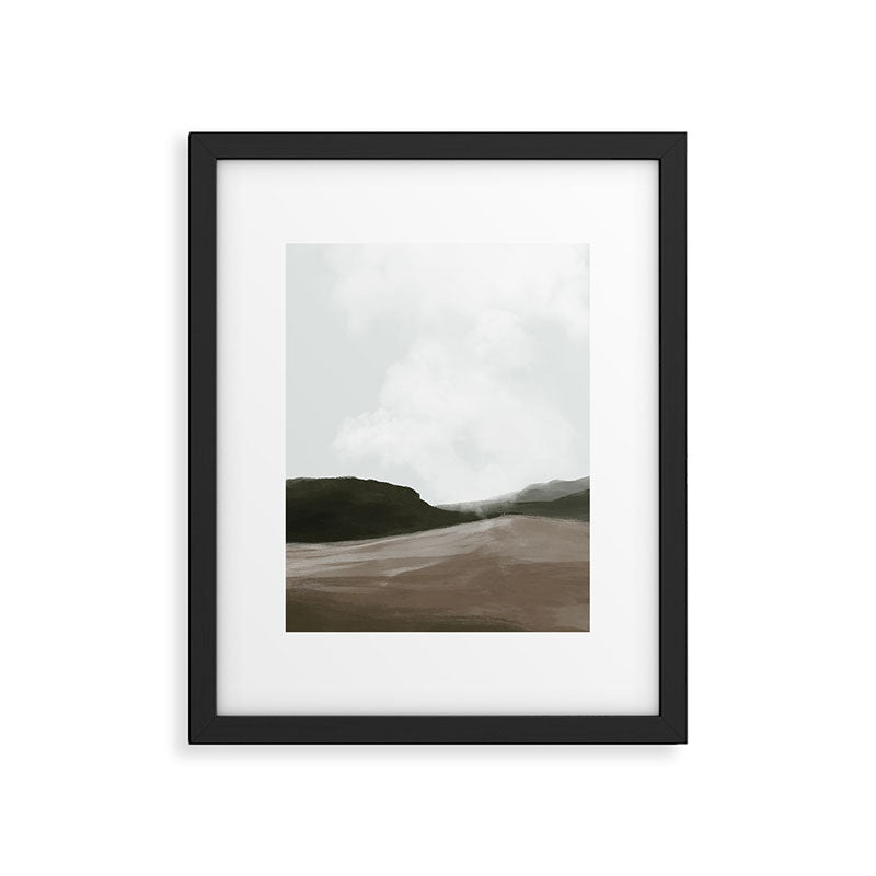 Mocha Landscape Framed Art Print Gallery Image 5