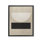 Modern Minimal Framed Canvas Print Gallery Image 6