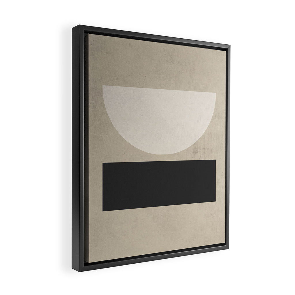 Modern Minimal Framed Canvas Print Gallery Image 2