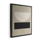 Modern Minimal Framed Canvas Print Gallery Image 2