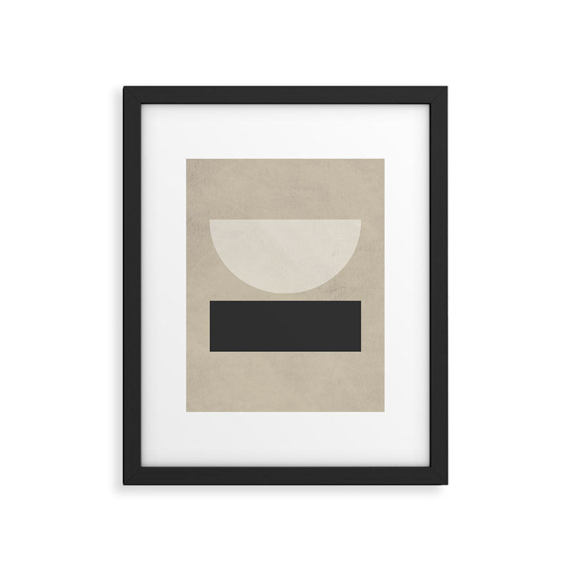 Modern Minimal Framed Art Print Gallery Image 5