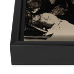 Mono 5 Framed Canvas Print Gallery Image 3