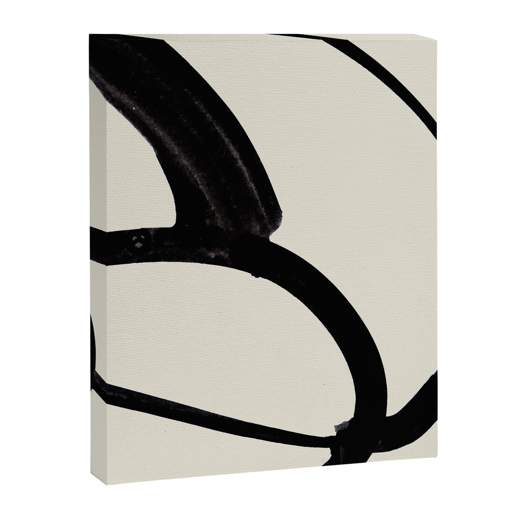 Mono Brush 1 Canvas Print Gallery Image 6
