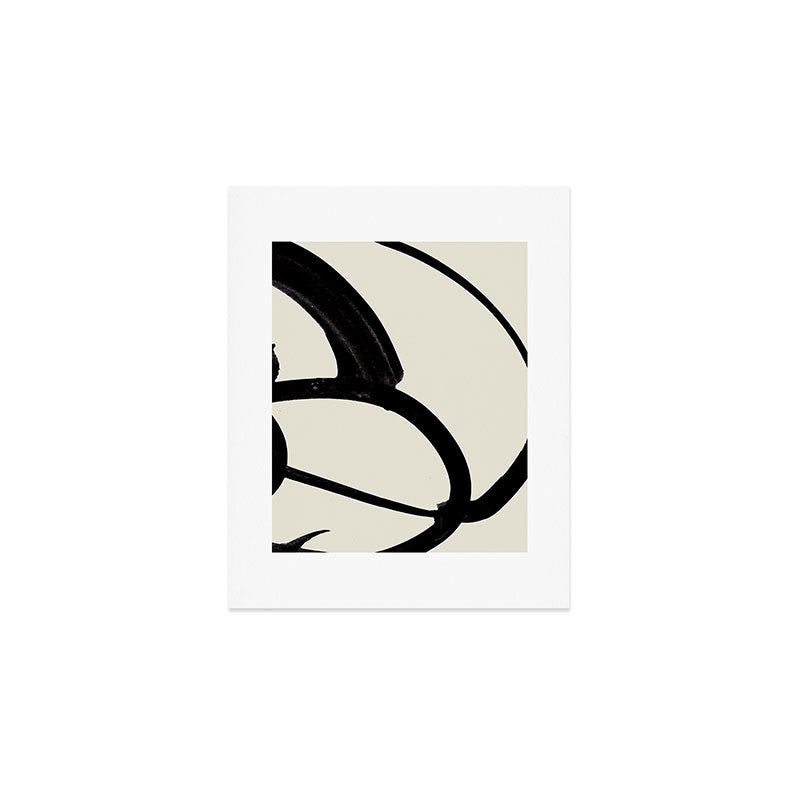Mono Brush 1 Art Print Gallery Image 1