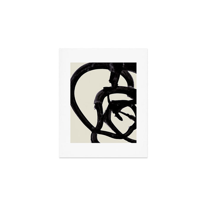 Mono Brush 2 Art Print Gallery Image 1