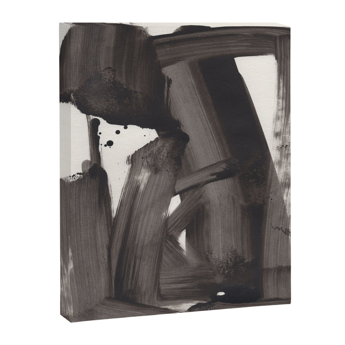 Mono Brush Canvas Print Gallery Image 1