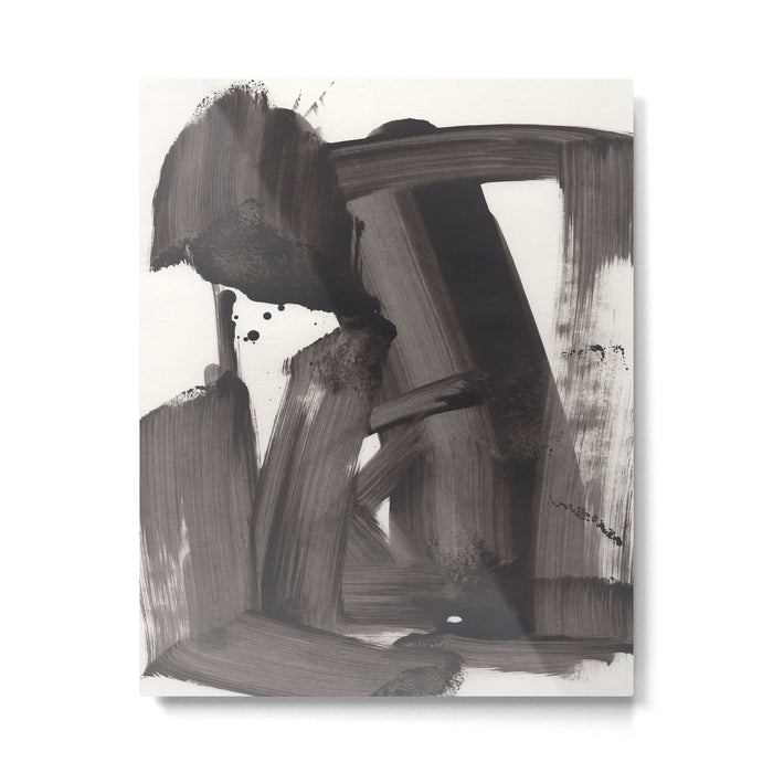 Mono Brush Metal Print Gallery Image 1