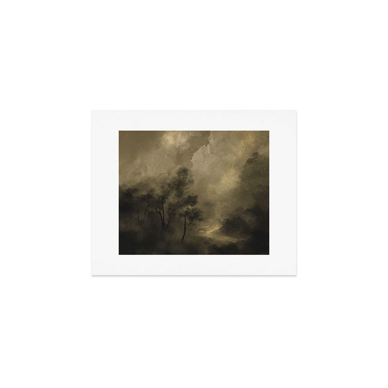 Moody Woods Art Print Gallery Image 1