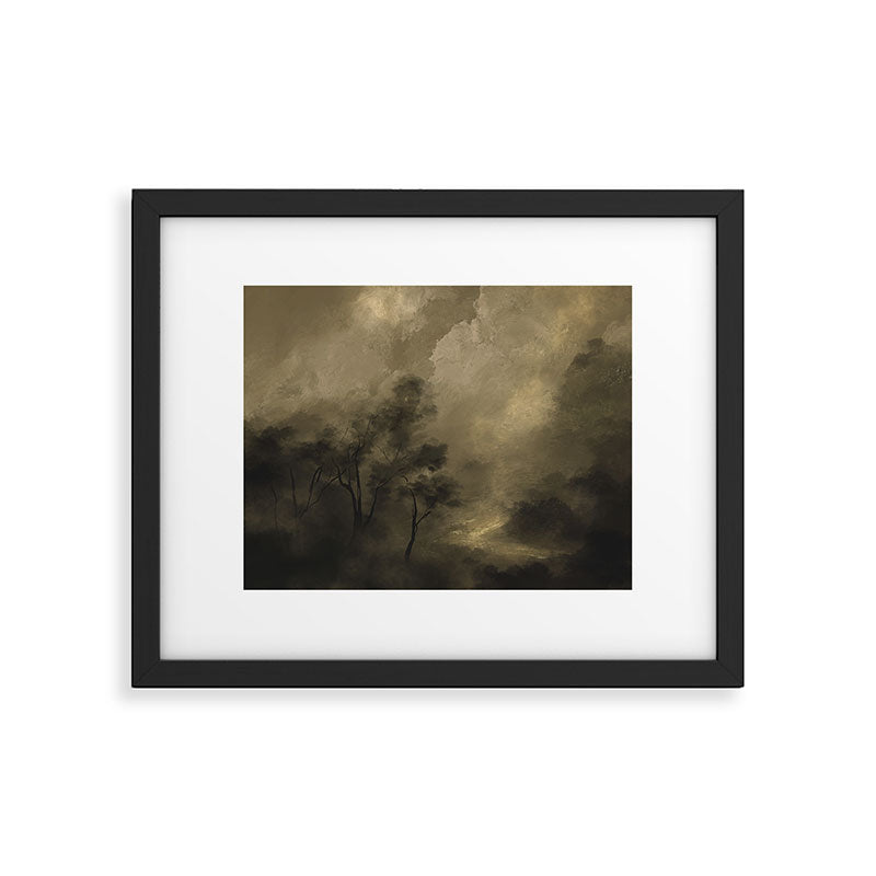 Moody Woods Framed Art Print Gallery Image 5