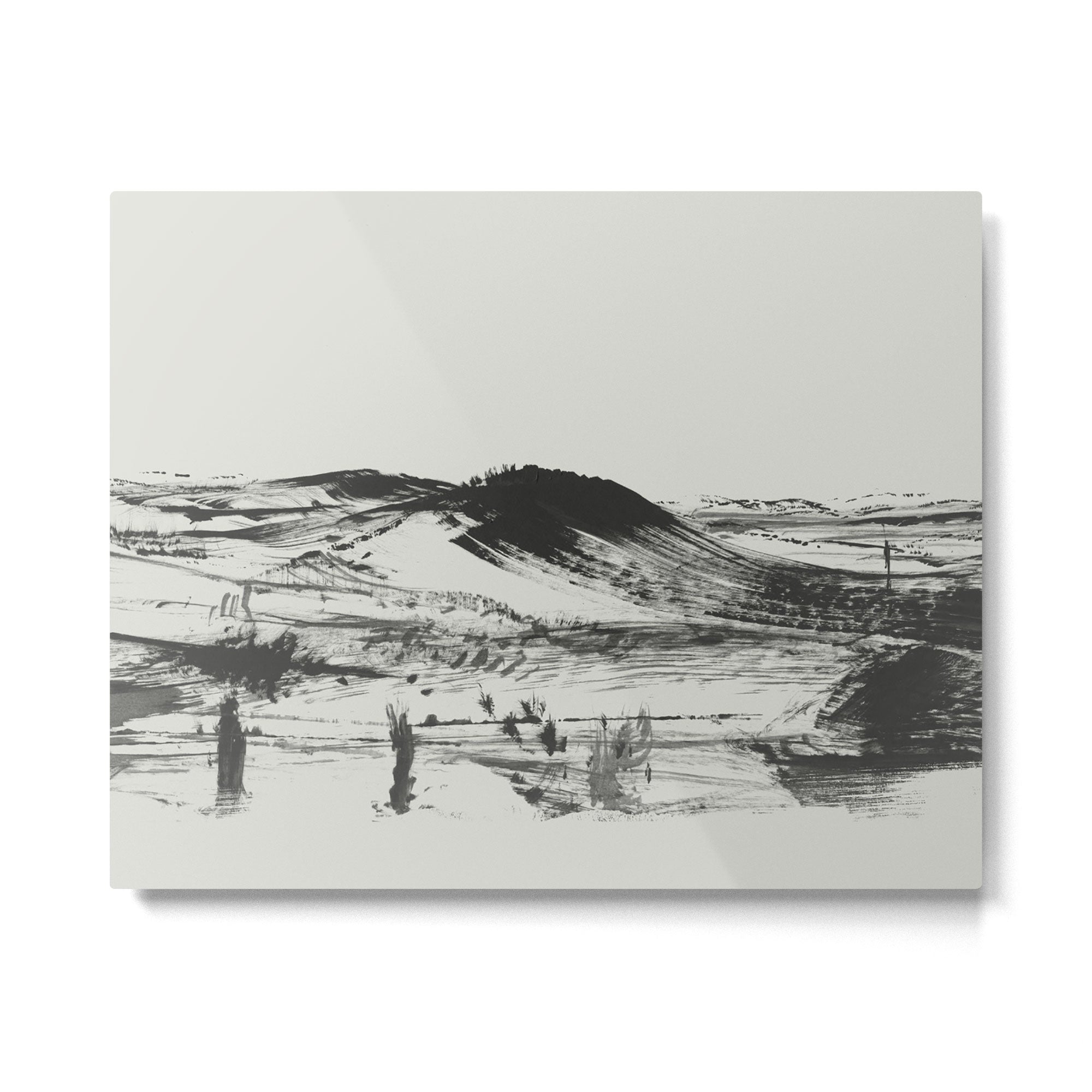 Morning Farm Metal Print Gallery Image 4