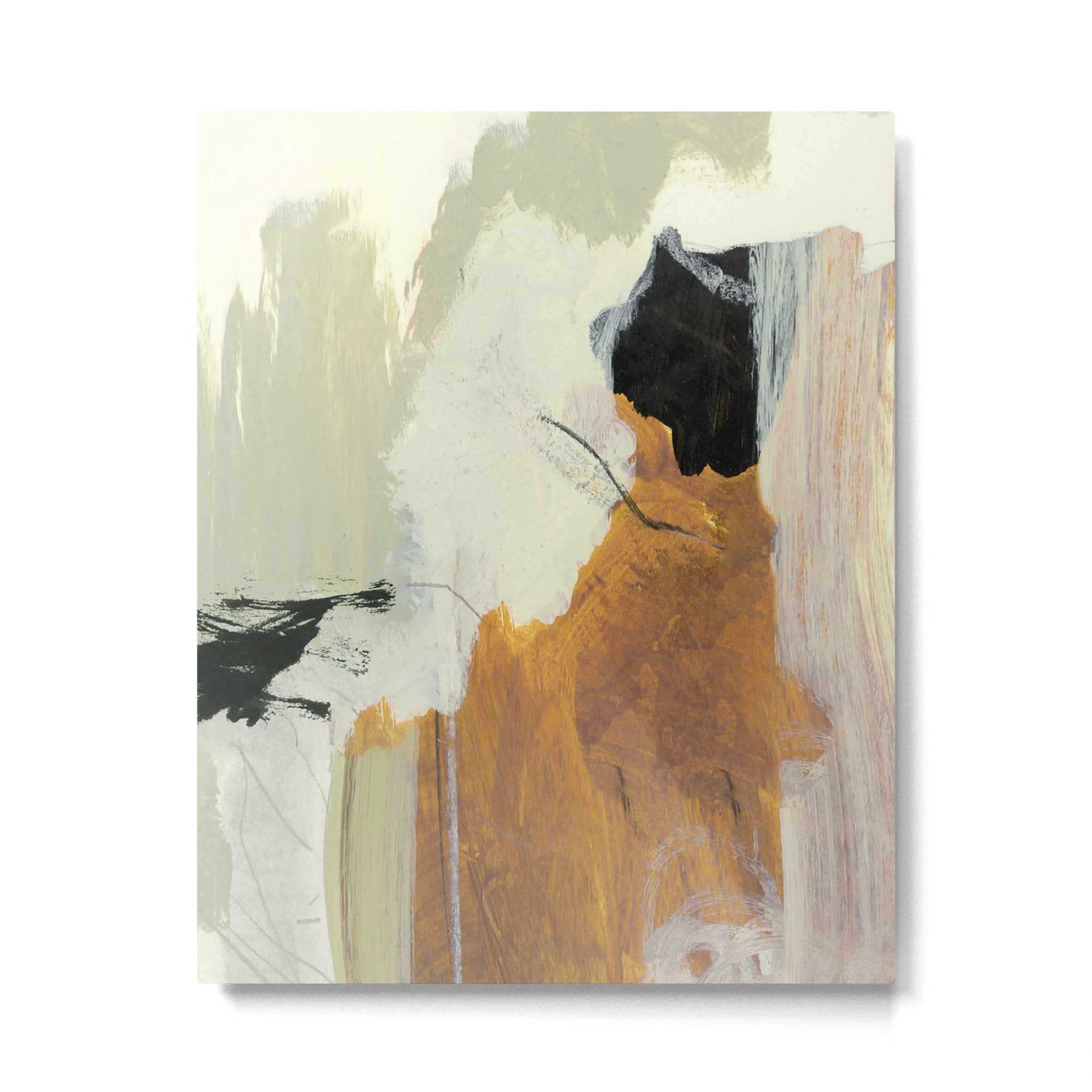 Neutral Layers Metal Print Gallery Image 4