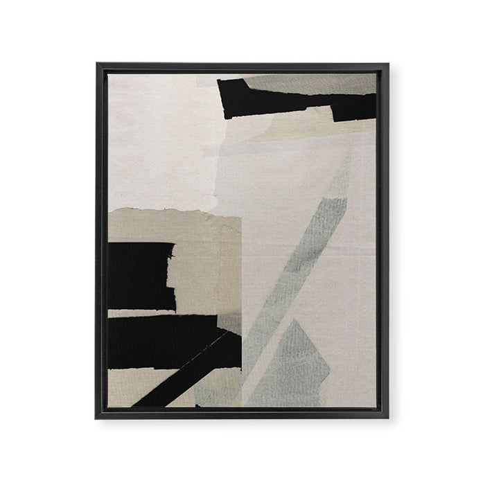 Neutrals Framed Canvas Print Gallery Image 1