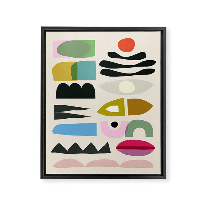 Nord 2 Framed Canvas Print Gallery Image 1